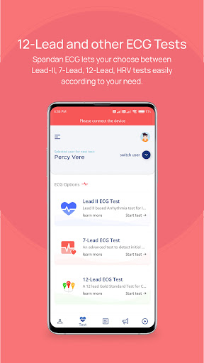 Spandan-ECG/EKG on smartphone screenshot 2