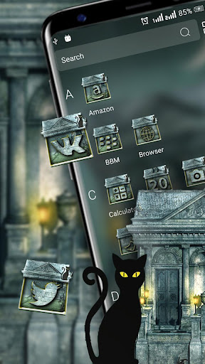 Haunted House Launcher Theme screenshot 3