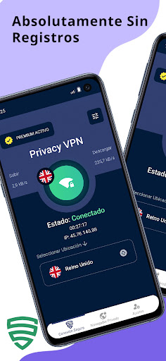 Privacy VPN: No Log VPN screenshot 1