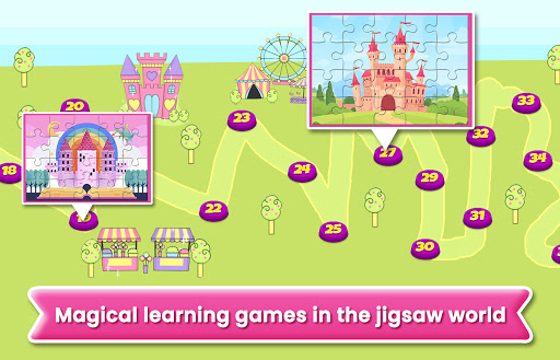 Girls Princess Puzzle For Kids 8 تصوير الشاشة