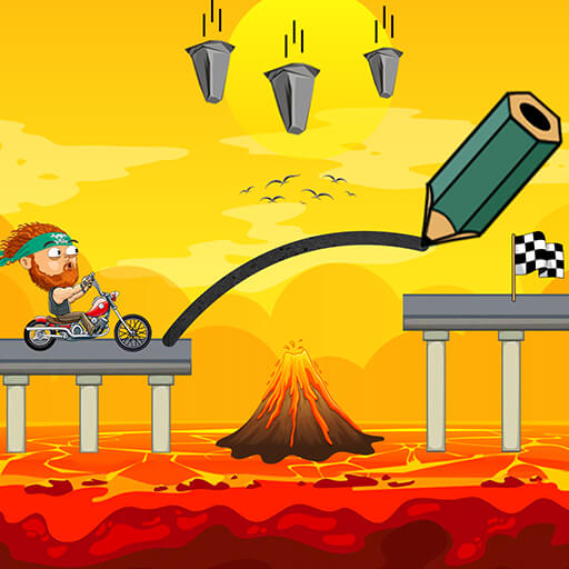 Draw Bridge: Rider Save أيقونة