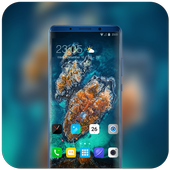 Launcher theme for samsung galaxy A8s icon