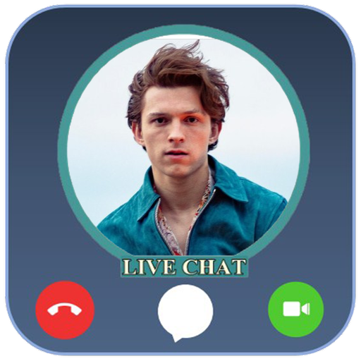 Call From Tom Holland  - callprank and livechat icon