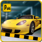 multi mission car parking 3D icon