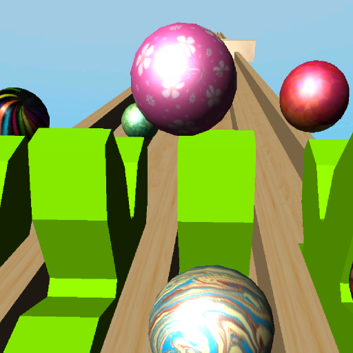 Marble ball 3D icon