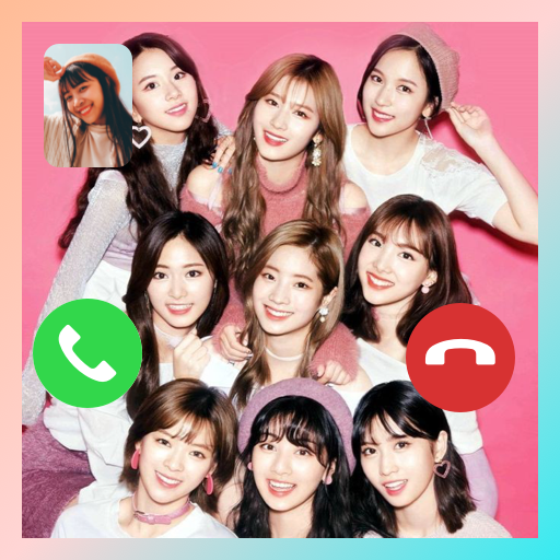 Twice call - Fake call with Twice icon