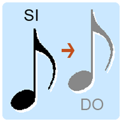 Transporting musical notes icon