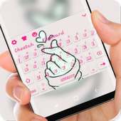 Love You pink Keyboard on 9Apps