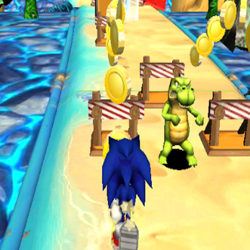 Blue Hedgehog Adventure Dash - New Jungle icon
