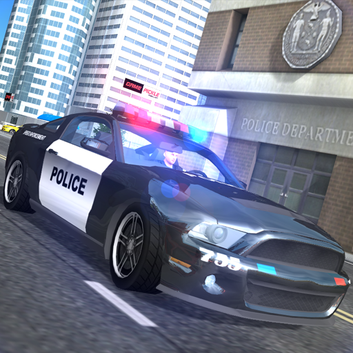 City Police Patrol Driving icon