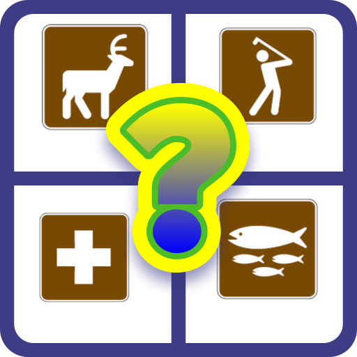 US Park Sign Quiz Game icon