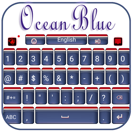 Oceanic Blue Keyboard icon