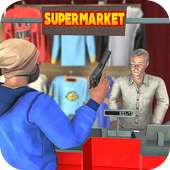 Grand Supermarket Robbery - City Crime Game