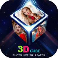3D Photo Cube Live Wallpaper - 3D Multi Cube Photo