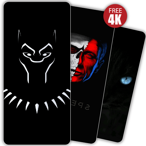 ❣️ Black 4k Wallpapers ♥️ Pure Dark Backgrounds icon