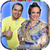 Your photo with la fallera icon