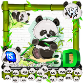 3D Panda Graffiti Gravity Themes🐼 icon