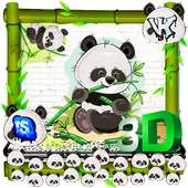 3D Panda Graffiti Gravity Themes🐼