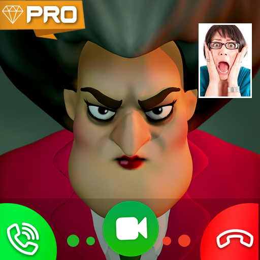 Fake video Scary Teacher - Fake Call Simulation icon