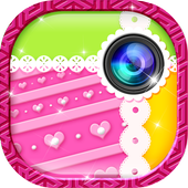 Cute Photo Grid Collage Maker icon