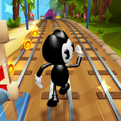 Subway Bendy Temple Machine icon