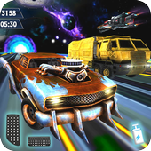 Galaxy Traffic Racer Space Game icon