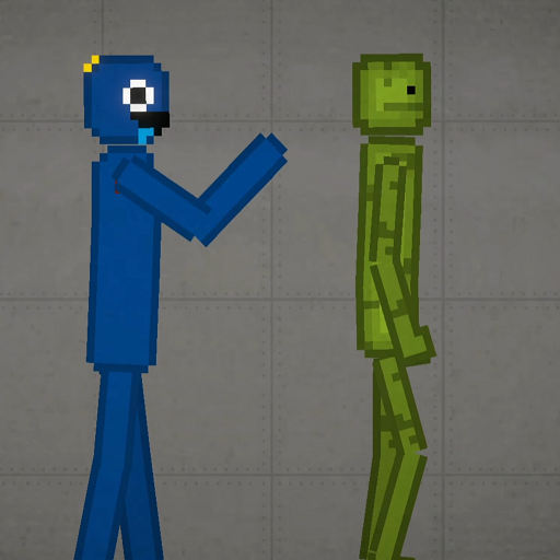 Blue friends Stick Playground icon