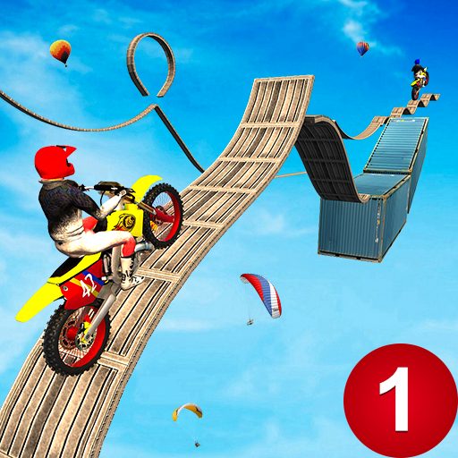 Stunt Bike Racing Impossible Tracks Stunt Games icon