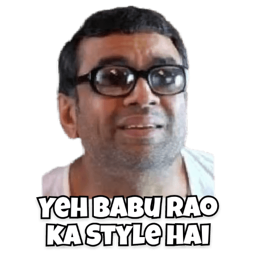 BabuRao Stickers for WhatsApp - WAStickerApps icon