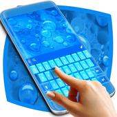 Clear Waterdrops Keyboard icon