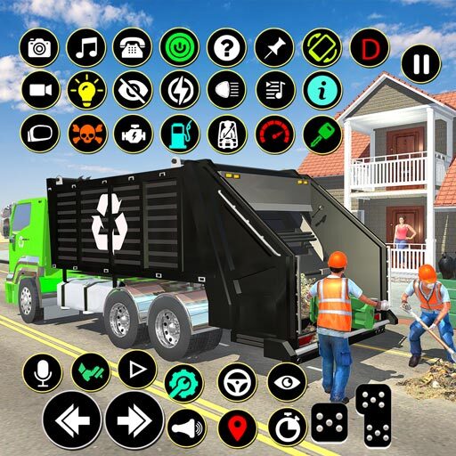 Real Garbage Truck Simulator icon