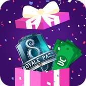 Free Elite Royal Pass &amp; UC for PUBG icon
