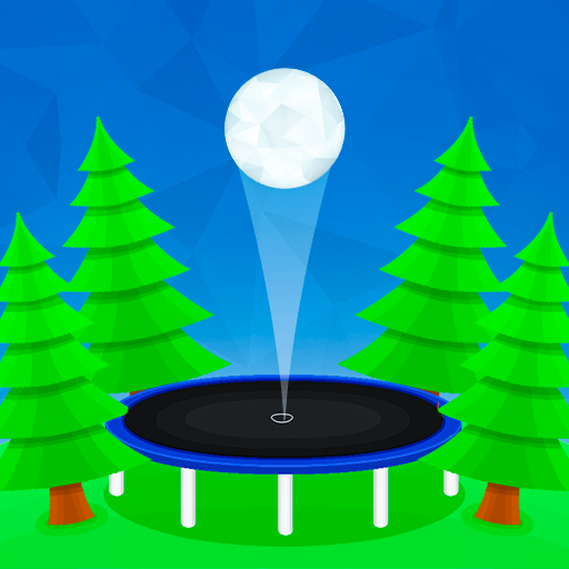 Upwards🔴: Place platforms for the bouncing ball icon