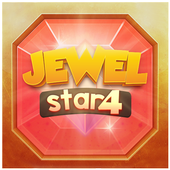 Jewel Star 4 - Match 3 Jewels icon
