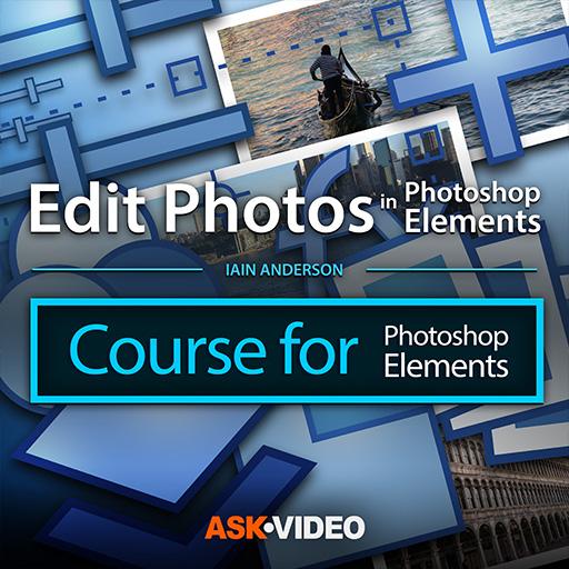 Edit Photos in Elements Course By Ask.Video icon