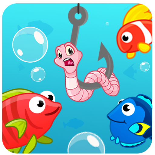 Fishing for kids icon