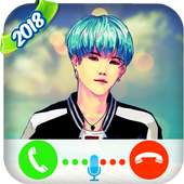 Call From Suga BTS : Real Voice on 9Apps