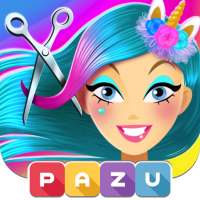 Girls Hair Salon Unicorn on 9Apps