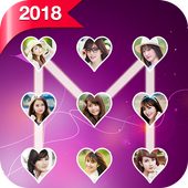 love pattern lock screen icon
