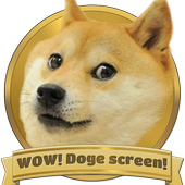 Doge screen lock icon