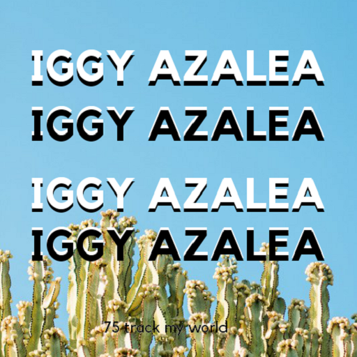 Iggy Azalea - 70 Track My World icon