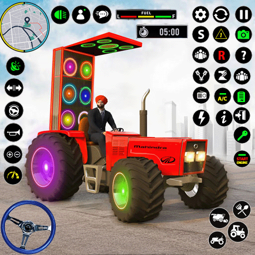 indyjska gra wala traktor icon
