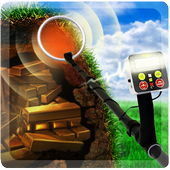 A real metal detector icon