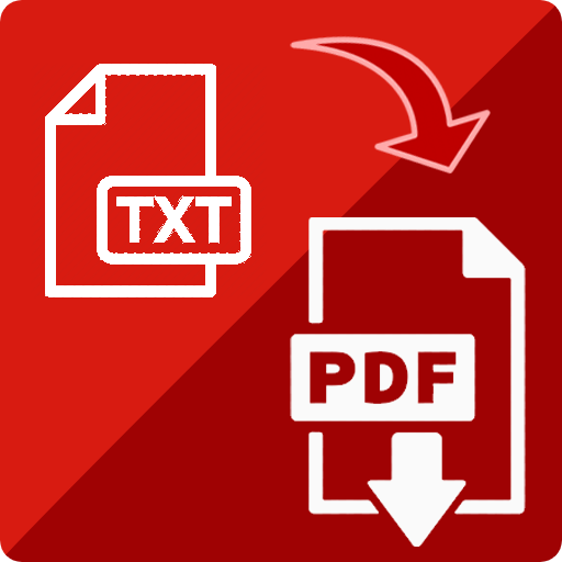 TEXT to PDF icon