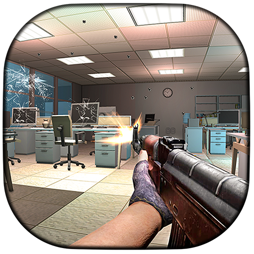 Destroy Boss Office Destruction FPS Shooting House icon