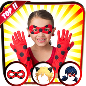 ladybug de vestir foto editor icon