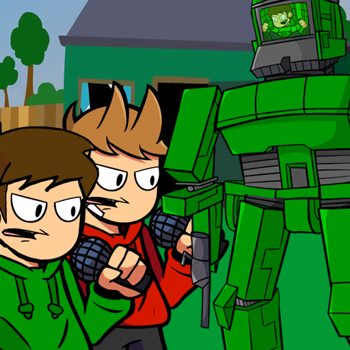 Big Giant Red Robot Tord Character Test Playground icon