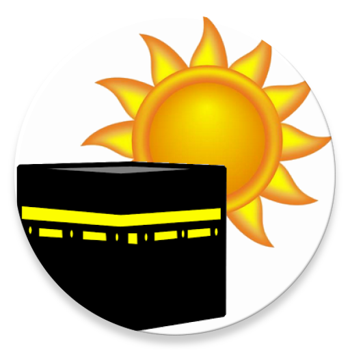 Sun Compass with Qibla angle icon