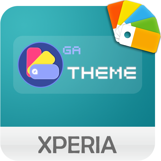 GALAXY XPERIA Theme | JUST CYAN 🎨тема SONY Xperia icon