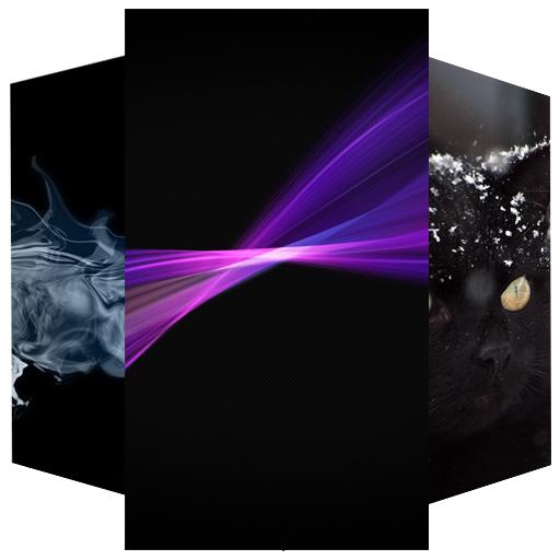 Black Wallpaper HD icon